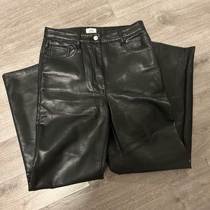Aritzia Melina Leather Pants